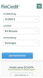 Mobile Screenshot of fincredit.de